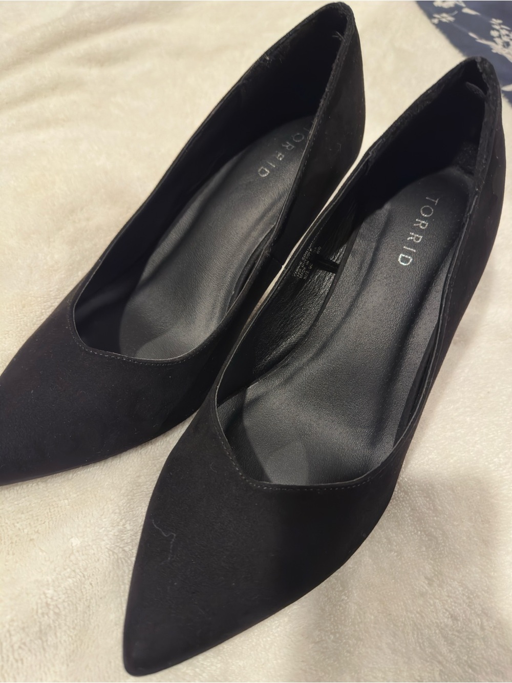 torrid Black Pointed Toe Heels
